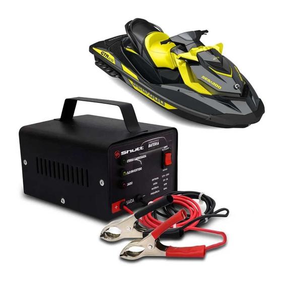 Carregador Bateria Automotivo Para Jet Ski Shutt Bivolt 12V 5A 60W Com Voltímetro Digital Menor preço em Carregador Bateria Automotivo Para Jet Ski Shutt Bivolt 12V 5A 60W Com Voltímetro Digital