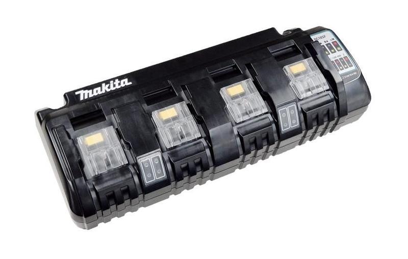 Imagem de Carregador bateria lítio duplo 18v - Makita DC18SH Bivolt