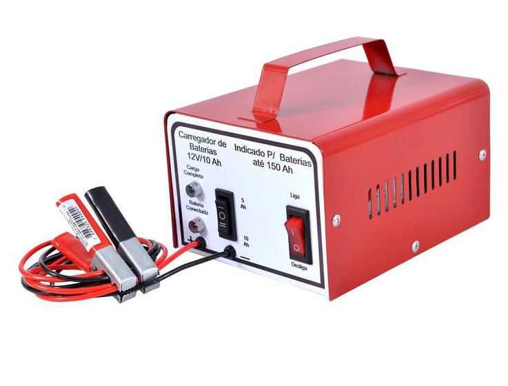 Carregador Baterias Automotivo Lento Rápido 12 V 5Ah 110 V Menor preço em Carregador Baterias Automotivo Lento Rápido 12 V 5Ah 110 V