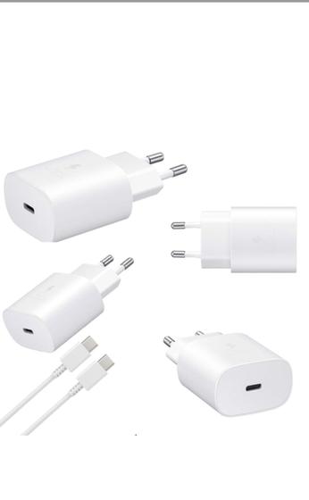 Imagem de *Carregador C/ Compatibilidade Samsung 100% Original Super Fast Charging 45W- Branco