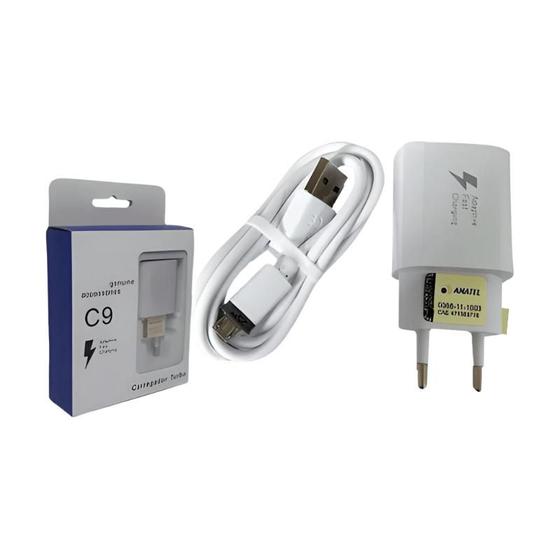 Imagem de Carregador  C9 Turbo Compatível com Galaxy S22 / S22 Ultra / S23 / S23 Ultra / S23 Fe