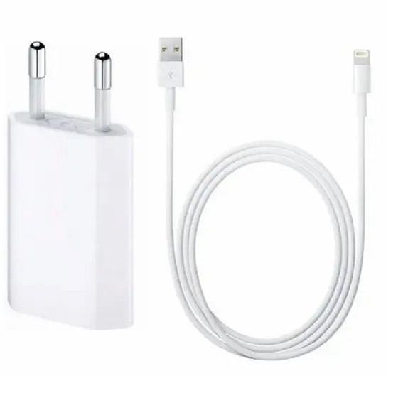 Imagem de Carregador Cabo+Fonte Usb Compativel Com 7 8 Xr 11 12 13