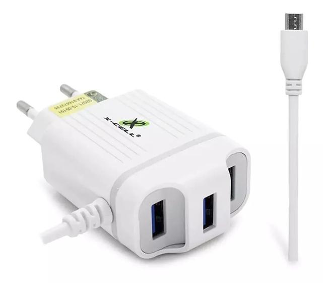 Imagem de Carregador Celular + 3usb Xc-v8-ur13 4.1a Xcell
