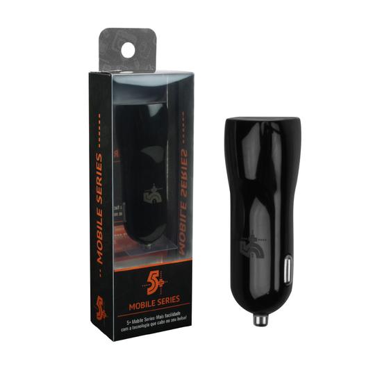 Imagem de Carregador Celular Smartphone Veicular Carro Turbo Fast Usb