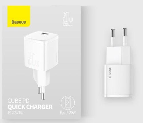 Imagem de Carregador Celular Turbo 20w Baseus Quick Charge Tipo C