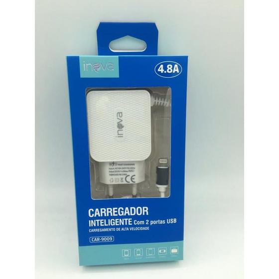 Imagem de Carregador Celular Universal Rápido Turbo 3 8.1a Usb V8