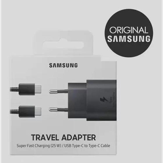 Imagem de Carregador COMPATIVEL COM Samsung 25w Galaxy A71 A72 A80 S21