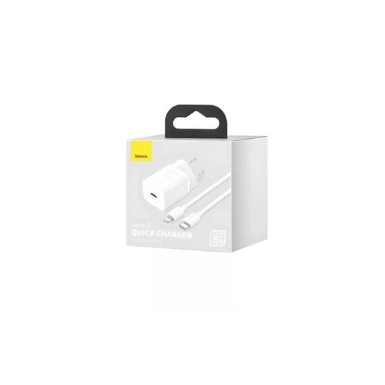 Imagem de Carregador Completo Tipo C/ Lightning 20W Turbo Baseus