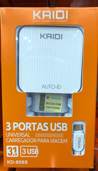 Imagem de Carregador Completo V8 KD-606s