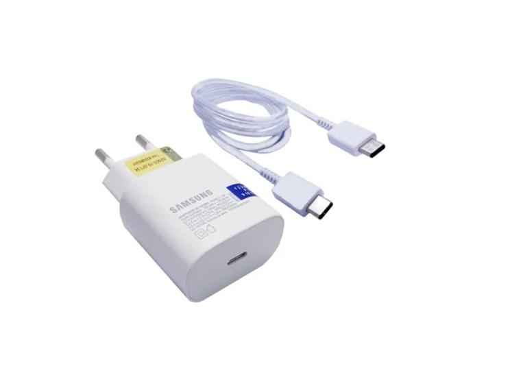 Imagem de Carregador de 25w Samsung Galaxy M62 Original - Branco COD.GH44-03134A