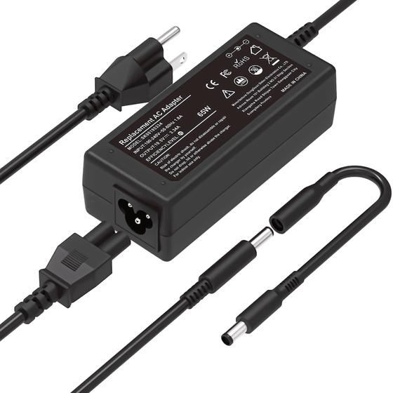 Imagem de Carregador de adaptador AC 65W 45W para laptop Dell Inspiron 3000 5000 7000