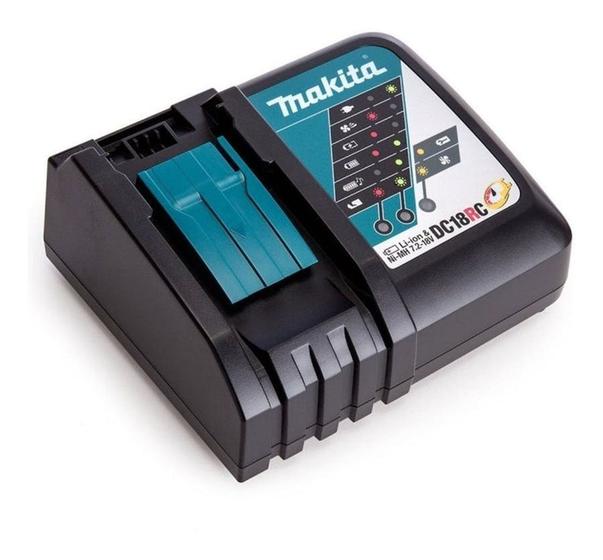 Imagem de Carregador de Bateria 14,4 a 18v de Íons de Lítio Bivolt MAKITA DC18RC