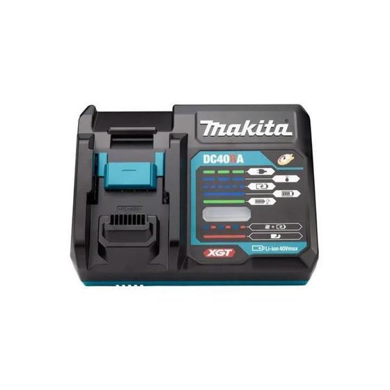 Imagem de Carregador de bateria dc40ra 40v 127v rapido xgt makita