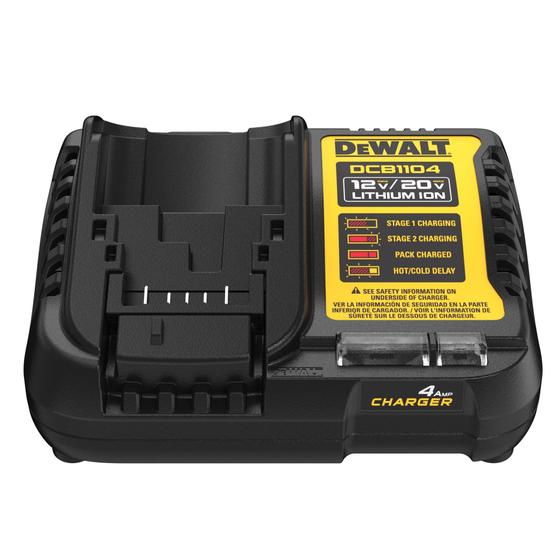 Imagem de Carregador de bateria DEWALT DCB1104 12V MAX/20V MAX 4A à prova d'água