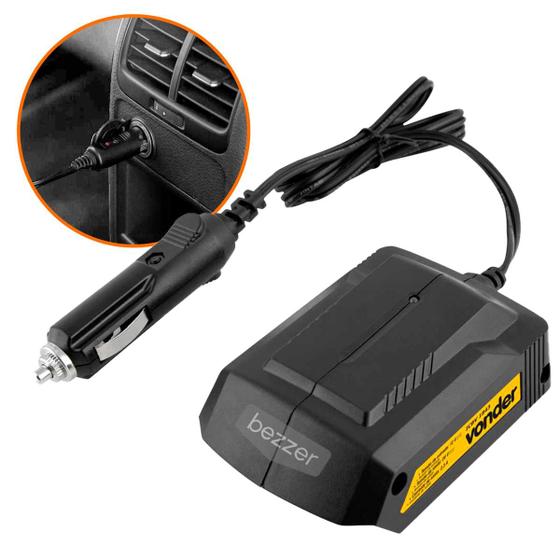 Imagem de Carregador De Bateria Vonder Linha Intercambiável Automotivo Plug 12V