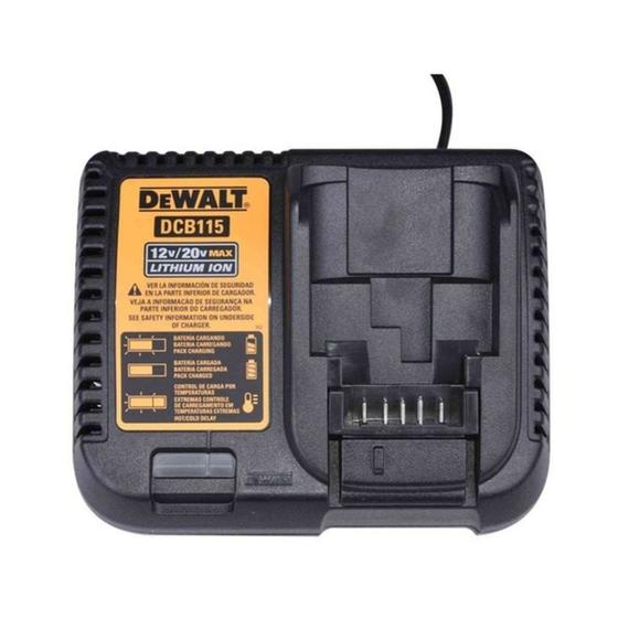 Imagem de Carregador de baterias 12-20 Volts DCB115 Bivolt DEWALT