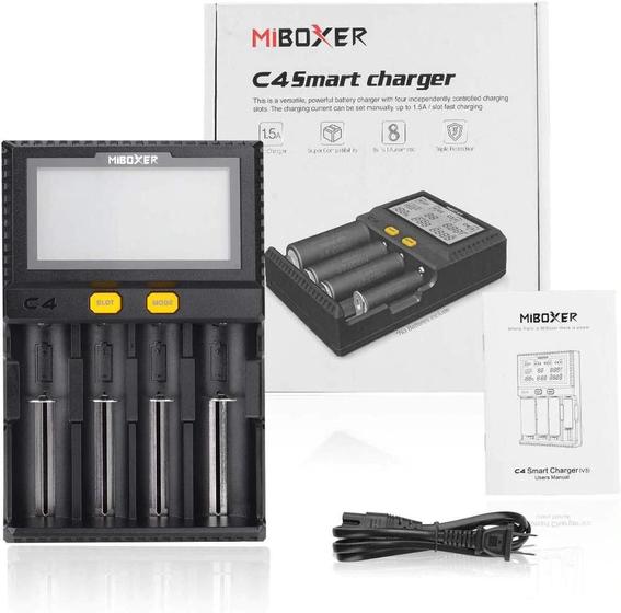 Imagem de Carregador de baterias Miboxer C4
