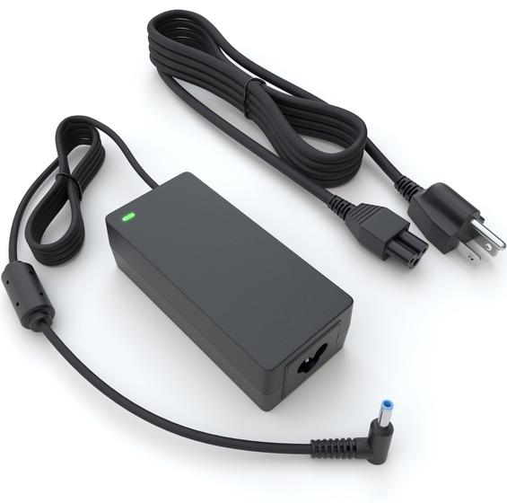 Imagem de Carregador de fonte de alimentação com adaptador AC 19,5 V 65 W 45 W para laptop HP