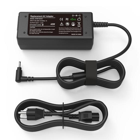 Imagem de Carregador de laptop com adaptador AC 12V 40W/26W para Samsung Chromebook