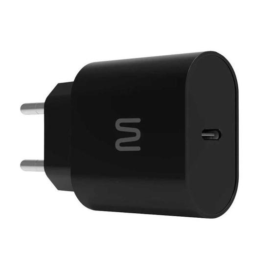 Imagem de Carregador De Parede Multilaser Usb-C 20W Cb168 - Preto