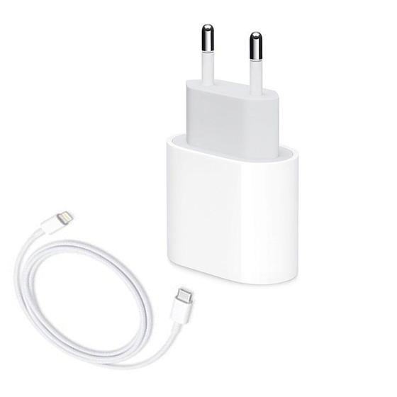 Imagem de Carregador de Parede USB-C 20W com Cabo USB-C Lightning