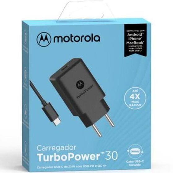 Carregador de Parede Usb-c 30w Motorola Turbo Power é ruim? Carregador de Parede Usb-c 30w Motorola Turbo Power é boa?
