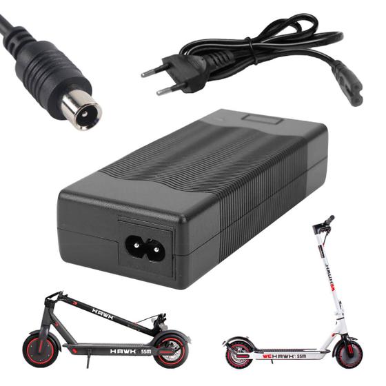 Imagem de Carregador de Patinete Elétrico 350W 36V e 2Ah Mais Forte e Original