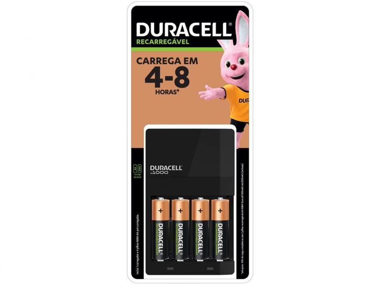 Carregador de Pilhas Recarregáveis AA e AAA - Duracell com 4 Pilhas AA é boa?