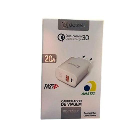 Imagem de carregador de viagem  DC-TC5200 - Dotcell