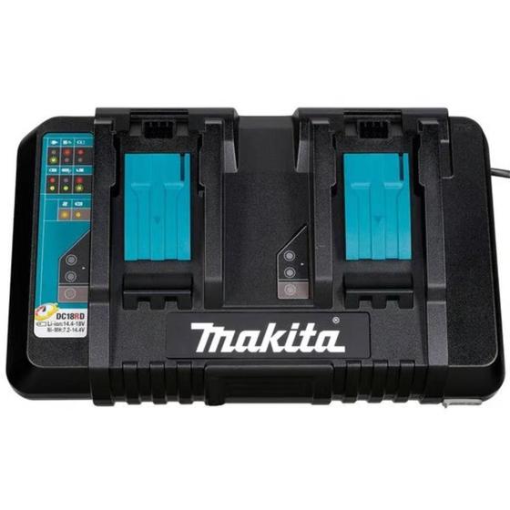 Imagem de Carregador Duplo Bateria 18v Makita Dc18rd 220v - 196937-8