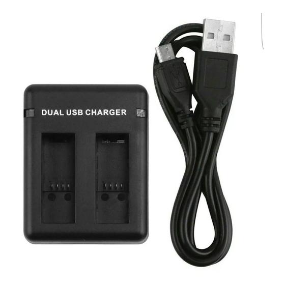 Imagem de Carregador Duplo Dual Usb para Hero 9/10/11 L