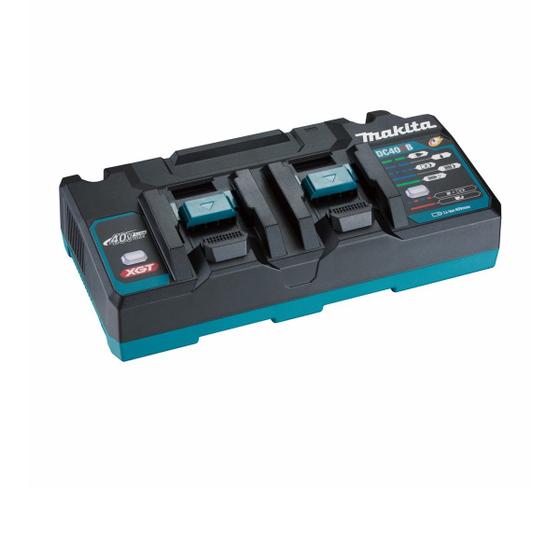 Imagem de Carregador Duplo Rapido 40v+40v XGT Bivolt Makita DC40RB