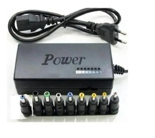 Imagem de Carregador Fonte De Notebook Portatil Universal 120w com 9 pinos