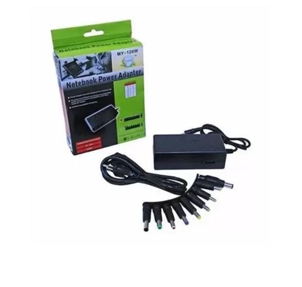 Carregador Fonte Universal Notebook Ou Para Computador com 9 Adaptador Conectores Bivolt 12 a 24 Watts - Altomex Imagem de Carregador Fonte Universal Notebook Ou Para Computador com 9 Adaptador Conectores Bivolt 12 a 24 Watts