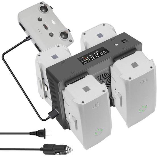 Imagem de Carregador Hanatora para DJI Air 2S e Mavic Air 2 - Parede e Carro