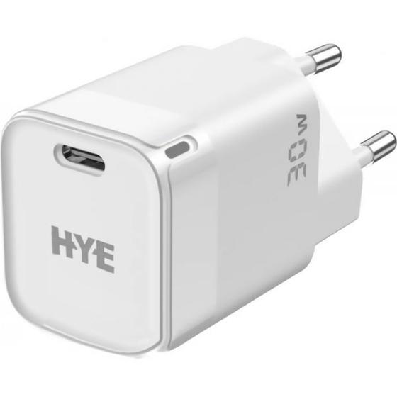 Imagem de Carregador Hye HYEC43 p/USB-C 30W Bivolt Branco