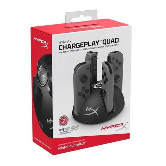 Imagem de Carregador Hyperx Chargeplay Quad P/ Joy Con