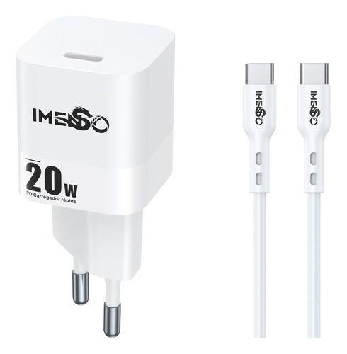 Imagem de Carregador IMENSO 20w Type-C com Cabo IMS-253C