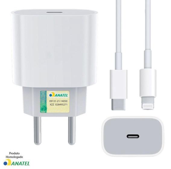 Carregador IPHONE TURBO Fonte + Cabo Tipo USB-C 20w Compativel com o iphone 11 12 13 14 Menor preço em Carregador IPHONE TURBO Fonte + Cabo Tipo USB-C 20w Compativel com o iphone 11 12 13 14