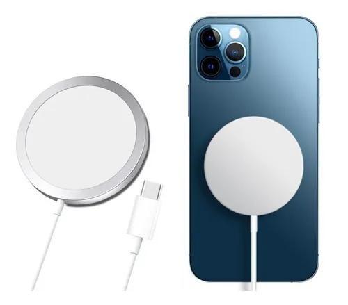 Carregador Magnético Magsafe Indução Para iPhone 12 13 Pro Max - Single ...
