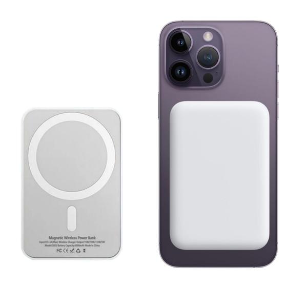 Carregador Magsafe Por Indução Sem Fio Compatível Com iPhone 11 12 13 14 Portátil Menor preço em Carregador Magsafe Por Indução Sem Fio Compatível Com iPhone 11 12 13 14 Portátil