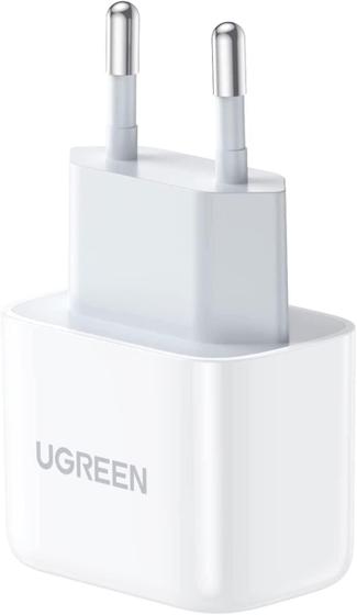 Imagem de Carregador Mini Ugreen 20W Pd Fast Carga Rápido Usb Tipo C