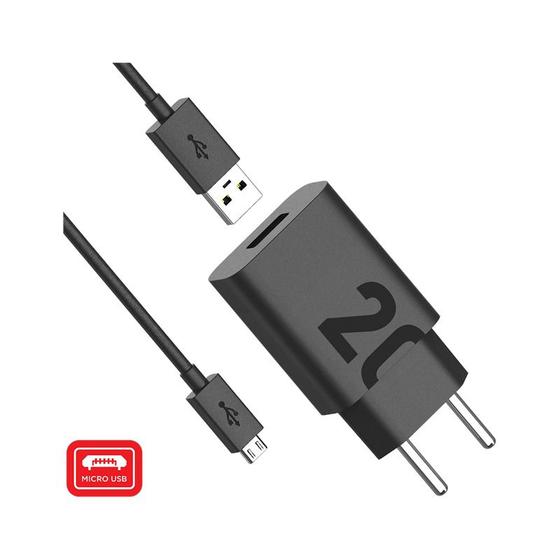 Imagem de Carregador Motorola Turbo Power Micro USB Para Moto C, G4, G4 Plus, G4 Play QUICK 3.0 V8
