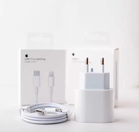 Imagem de Carregador Original Completo Usb-C 20W Turbo Compativel com Iphone-11-12-13-14 - Adaptador Tomada Fonte Turbo todos modelos 