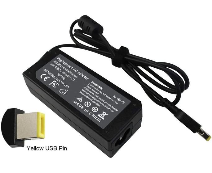 Imagem de Carregador Para Ibm Lenovo G40-80 Plug Usb 20v Compatível