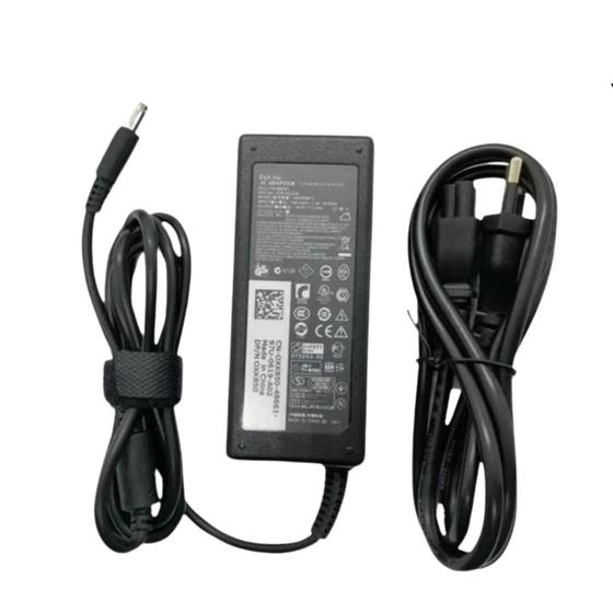 Imagem de Carregador para notebook DELL - 65W, 19.5V, 3.34A, XPS Pino Fino