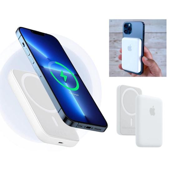 Carregador por Indução Sem Fio Powerbank Portátil Magnético Compatível com iPhone 11, 12, 13, 12 Pro, 13 Pro, 12 Pro Max, 13 Pro Max, 14, 14 Pro Max é ruim? Carregador por Indução Sem Fio Powerbank Portátil Magnético Compatível com iPhone 11, 12, 13, 12 Pro, 13 Pro, 12 Pro Max, 13 Pro Max, 14, 14 Pro Max é boa?
