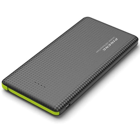 Imagem de Carregador Portátil 10.000 MAh Original Pineng Power Bank Slim Compatível com Iphone e Android 