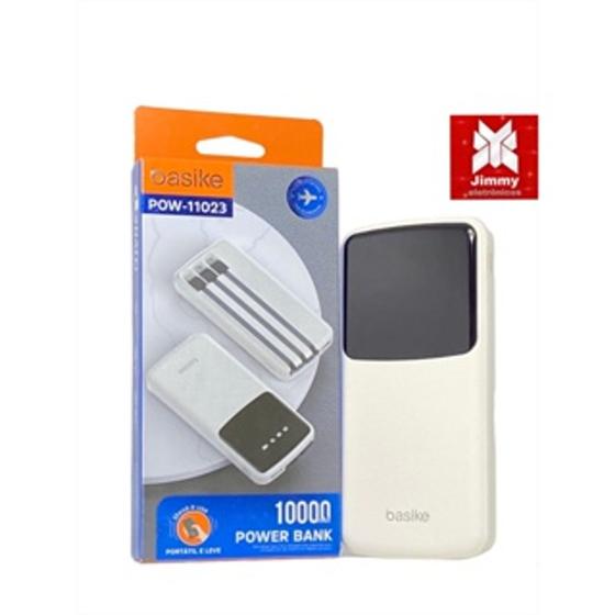 Imagem de Carregador Portátil 1000mAh com 3 modelos de cabos Basike POW-11023