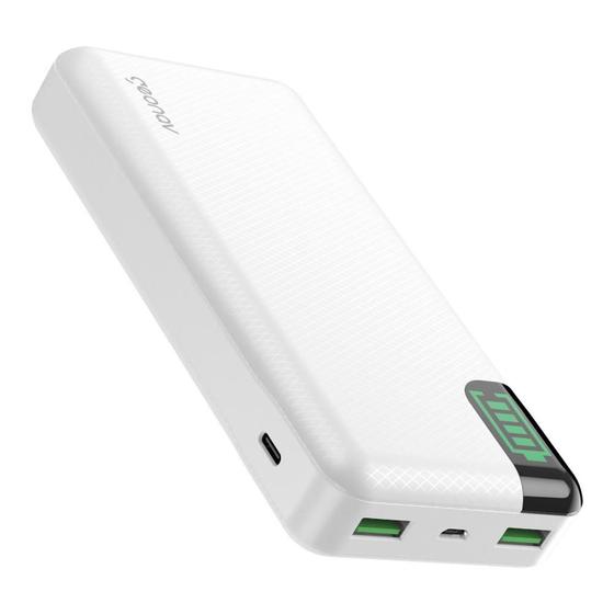 Imagem de Carregador Portátil Branco 20.000 Mah Pbk202Kwt Geonav